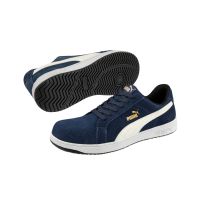Puma Safety Iconic Suede Navy Low S1PL ESD