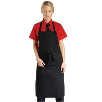 Dennys Low Cost Bib Apron With Pocket