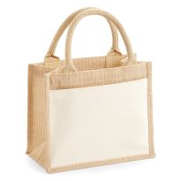 Westford Mill Cotton pocket jute gift bag