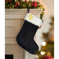Portman & Pooch Dog’s Christmas stocking – bootie shape