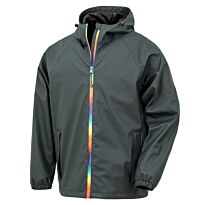 Prism PU waterproof jacket with recycled backing