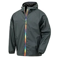 Prism PU waterproof jacket with recycled backing