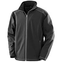 Treble stitch softshell