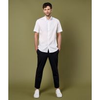 Kustom Kit Premium Oxford shirt short-sleeved (tailored fit)