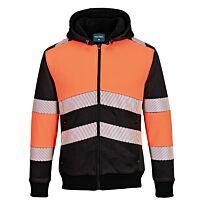PW3 Hi-vis Class 1 winter hoodie