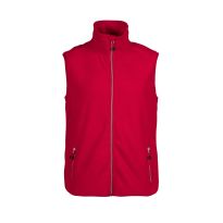 Printer Red Sideflip Fleece Vest