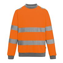 Hi-vis Pro contrast crew neck sweatshirt