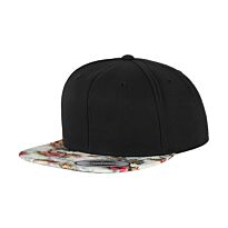 Fashion print snapback
