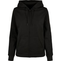 Build Your Brand Basic Women’s basic zip hoodie