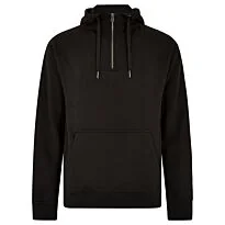 Regular fit 1/4 zip hoodie