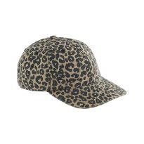 Beechfield Leopard print 6-panel cap