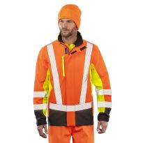 Result Recycled Recycled 3-layer printable 3-tone safety softshell