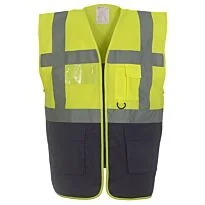 Multifunctional executive hi-vis waistcoat