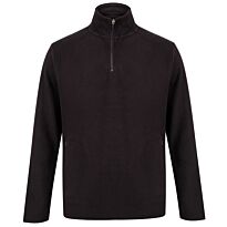 ¼ zip microfleece jacket