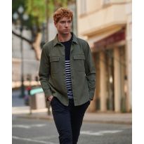 Front Row Drill overshirt