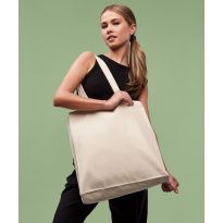Nutshell® Recycled premium canvas spacious shopper