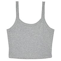 Women’s micro rib spaghetti strap tank