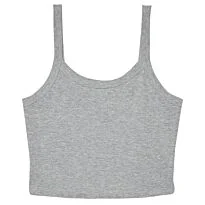 Women’s micro rib spaghetti strap tank