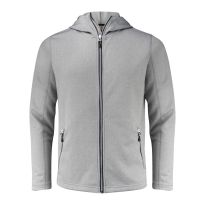 Printer Red Layback Full Zip Hoodie
