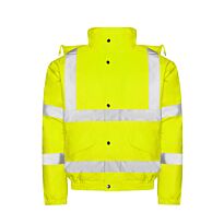 High visibility bomber jacket