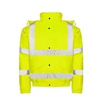 High visibility bomber jacket