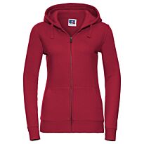 Women's authentic zipped hooded sweatshirt