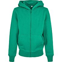 Organic kids basic zip hoodie
