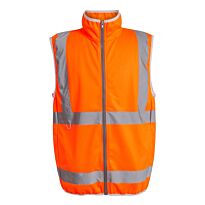 Pro hi-vis full-zip gilet
