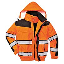 Hi-vis classic bomber jacket