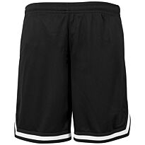 Two-tone mesh shorts