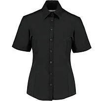 Business blouse short-sleeved
