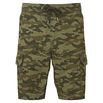 Men’s camo cargo utility shorts