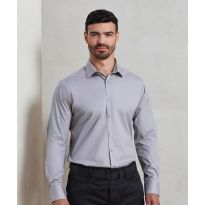 Premier Stretch fit cotton poplin long sleeve shirt