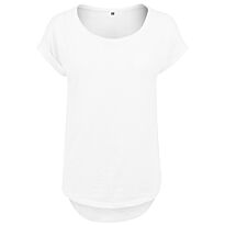 Women's long slub tee