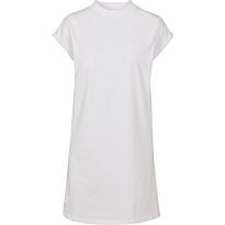 Women’s extended shoulder dress