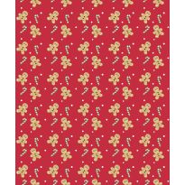 Ribbon Christmas fleece throw