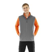 Result Recycled Men's recycled 2-layer printable softshell bodywarmer