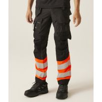 Regatta High Visibility Hi-Vis X-Pro Stretch holster trousers (Class 1)