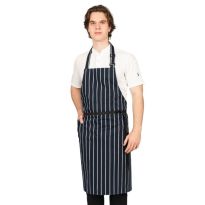 Dennys Woven Butchers Stripe Apron