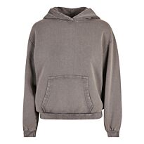 Women's acid washed oversized hoodie