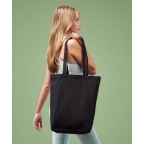 Nutshell® Recycled premium canvas ‘flat base’ shopper