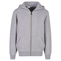 Kids fluffy zip hoodie