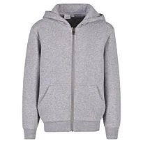 Kids fluffy zip hoodie