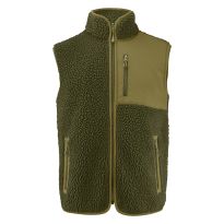 James Harvest Kingsley Sherpa Fleece Vest