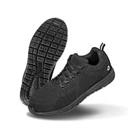 Recycled safety trainers