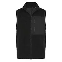 Recycled sherpa gilet