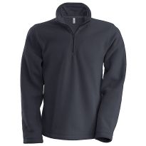 Kariban Enzo zip neck microfleece jacket