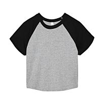 Women’s micro rib raglan baby t-shirt