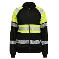 Jobman Sweatshirt Full-Zip Hi-Vis