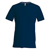 Short-sleeved crew neck T-shirt